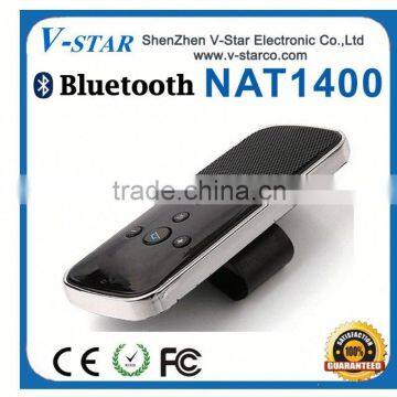 Dual Phone Popular Sun Visor Handsfree Bluetooth Car Kit