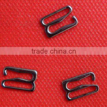 Black plated bra strap hook