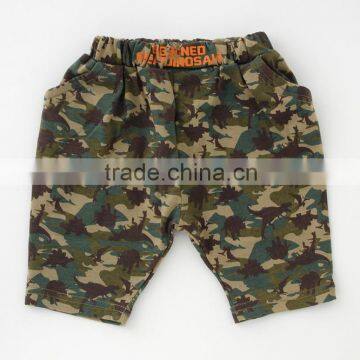 children garment Japanese wholesale high quality cute fashion baby clothing boy's polyester and cotton camo pants for infants