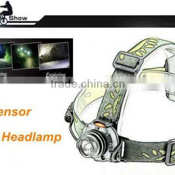 (120305) Best Super Bright 3*AAA Dry Battery Sensing Most Powerful Headlamp photo-4