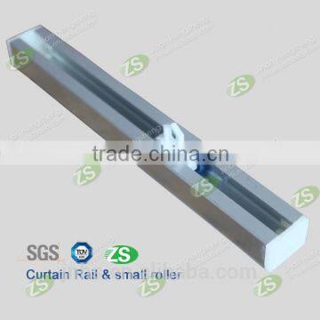 Straight Linear Aluminum Hanging Curtain Rail Tracking