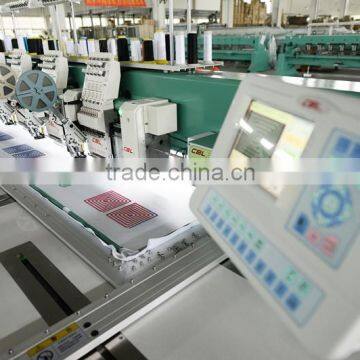 6 head mixed flat chenille embroidery machine