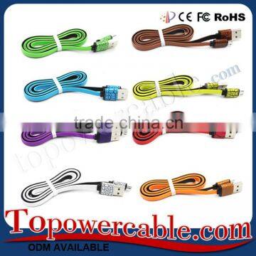Factory Manufacturing Colorful Micro USB Fast Charging Cable Cord Leads photo-4