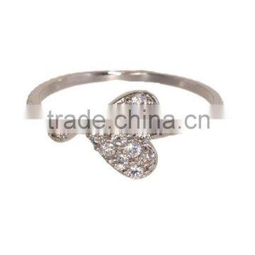 Heart Shape Cubic Zirconia Rings photo-2