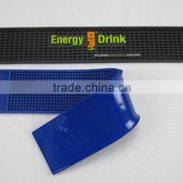 logo rubber bar mat /logo PVC bar mat Trade Assurance