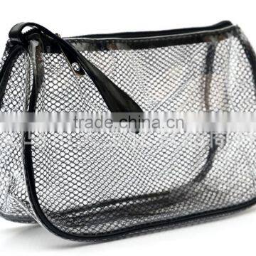 Travel Plaid Washing Bag PVC Transparent Cosmetic Bag With Handle Supplier's Choice photo-6