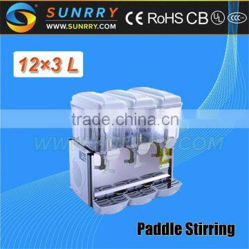 Fruit And Ice Juice Cold Drink Dispenser Paddle Stirring (SY-JD36S SUNRRY)