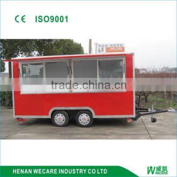 Luxury Street Mobile Food Kiosk Coffee Cart for sale