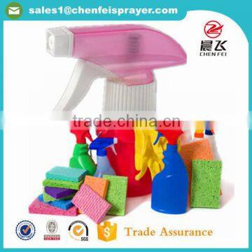 Custom screw trigger sprayer with plastic trigger sprayer bottle for mother clean trigger sprayer wirh spray pump nozzle