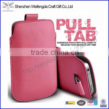 Executive Leather Pull Tab Mobile Case for Samsung Galaxy S5