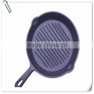 Cast Iron Enamel Fry Pan / Iron Steak Pan photo-2