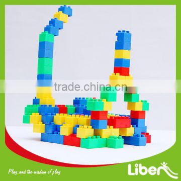 2015 Hot Sell Plastic Blocks, Large Toy Building Blocks Toys, Durable Children Educational Construction Toy