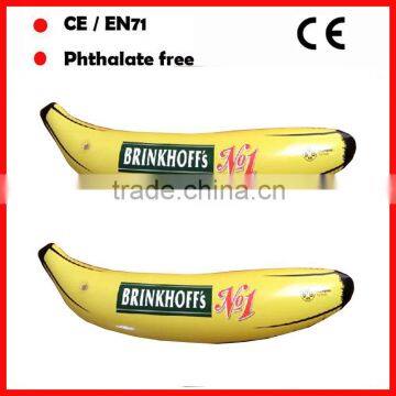 promotional inflatable big banana toys with logo for advertising