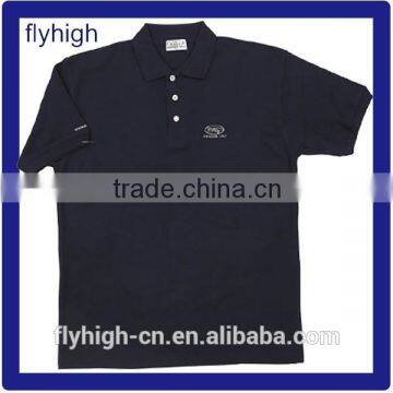 Plain white color unbranded polo shirts for men clothing factories in china