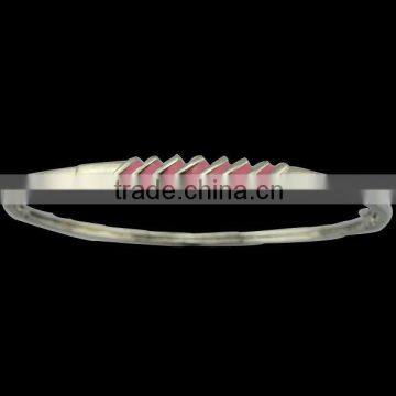 Epoxy Plated Bangles Pure Silver Bangles for Girls Fashion Bangles