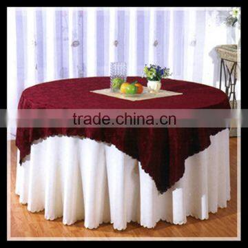 cheap price customized size restaurant table cloth and napkins 50*50cm