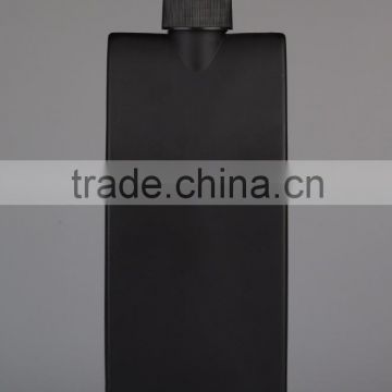 1000ml black plastic pe bottle for shampoo and shower gel