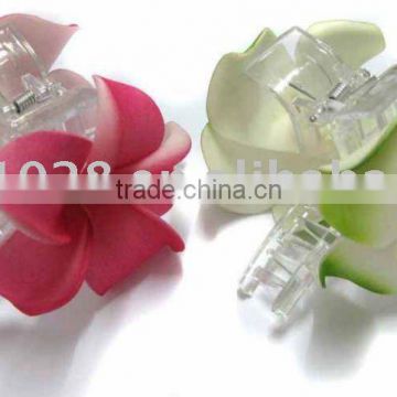 Frangipani plumeria hair claw, hair accessory JYF00811