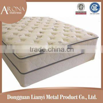 Soft sofa compressed bonnell spring hotel bed mattress/bonnell spring mattress with knitted fabric