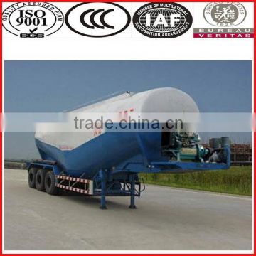 factory supply low price 3 axle 48m3 cement tanker trailer for sale