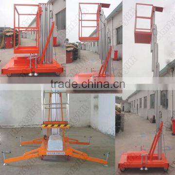 single mast aluminum vertical platform lift inclined platform lift with CE