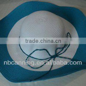 latest ladies wide brim straw beach hats cheap