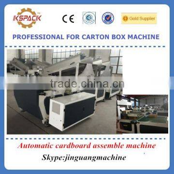 carton box machine price /Automatic cardboard assemble machine