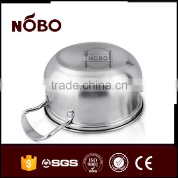 Stainless Steel Cooking Stock Pots With Lid