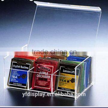 Custom-made Acrylic Tea Bag Box