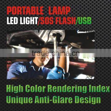 Rechargeable Battery Powered Portable Led 12 v Working Light photo-4
