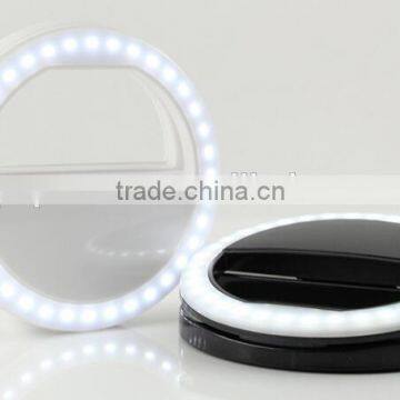 Newest LED Ring Flash Fill Selfie Light Lamp Outdoor Lighting For Mobile Phone