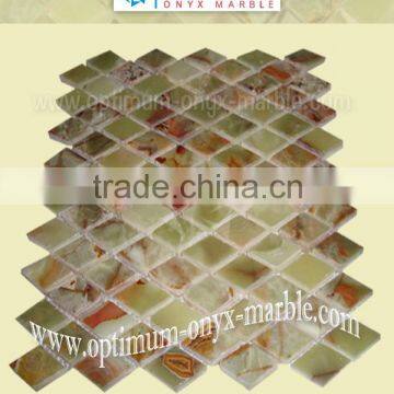 GREEN ONYX MOSAIC TILE - 012 photo-4