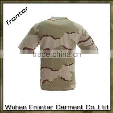 Cheap camo t shirt camouflage 3 color desert military t shirts for men