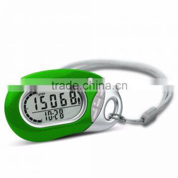 3D Sensor Multi Functions Pedometer with Memory