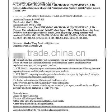 China Laser Machine !!! 2015 Desktop Laser Engraving Machine With Waterpump photo-4