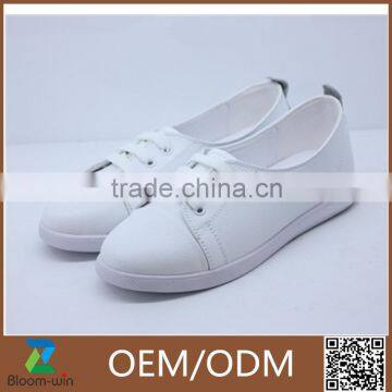 Europe hot selling casual shoes white shoes for women 2016