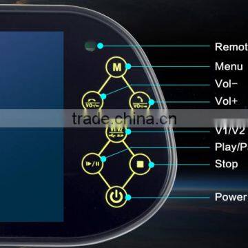Carmaxer Manufacturer 7inch Chrome Rear View Mirror photo-2