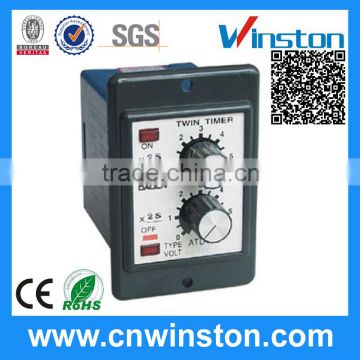 ATDV-Y Flush Mounted Type Electronic Manufacturer Twin Time Relay with CE