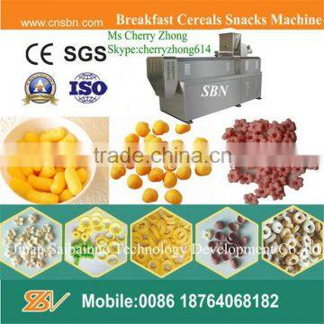 2015 newest industrial high precision breakfast cereal extruder