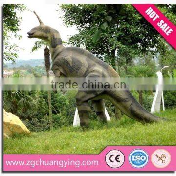 Amusement Park animatronic dinosaur parasaurolophus