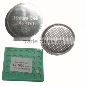 3.6V LIR2450 button Cell battery 3.7v li-ion button cell batteries