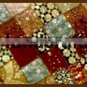 Patchwork zari Tapestries