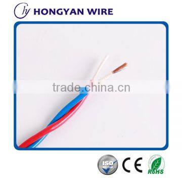 electrical house wiring materials cable household appliances PVC Insulation Flexible twisted wire with good quality