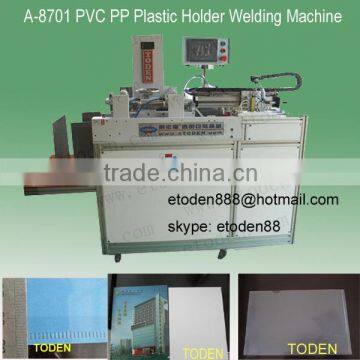 PP Plastic L Shape A4 Size File Folder Welding Machine
