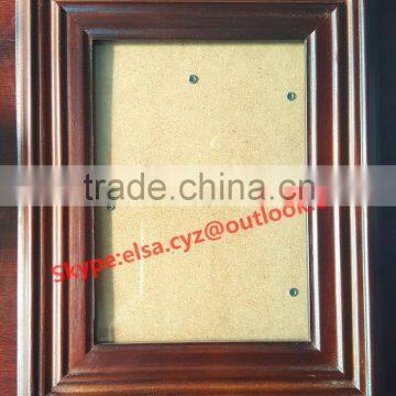 Hot selling new design modern wooden photo frame, wood poster frame,all size