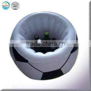 inflatable football ice bucket for promotion