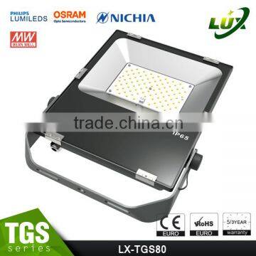 High Efficacy Ip66 Meanwell Driver 120LM Smd 60 Watt Led Flood Light photo-3