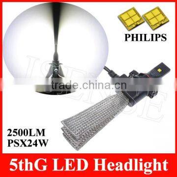 LED HEAD LIGHT 2500LM PSX24W SMALL SIZE FLEXIBLE EASY INSTALLATION