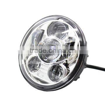 5-3/4" 45w 5.75" Motorcycle Projector Led Headlight for Harley Sportster,Street Bob FXDB, Iron883, Dyna photo-4