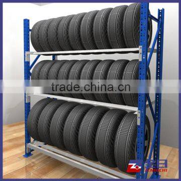 Customed Metal Tire Rack/Tire Display Rack